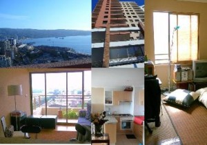 Guillermo Anuncios de Propiedades en Valpara&iacute;so |  Arriendo departamento Valpara&iacute;so, 2 ba&ntilde;os, edificio nuevo, estacionamiento, cable, internet, 4 &oacute; 5 personas