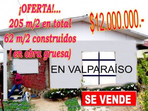 DANIEL Anuncios de Propiedades en Valpara&iacute;so |  ***POR VIAJE VENDO CASA BUENA ,BONITA, BARATA***, EN VALPARA&Iacute;SO VENDO CASA C� BARON,  SOL, AIRE,  MAR