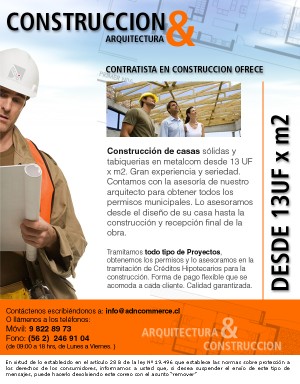 Juan Carlos D&iacute;az Anuncios de Propiedades en Vi&ntilde;a del Mar |  Casas. Se Construyen De Todo Tipo y Valor, Construcci&oacute;n de Casas en La Costa