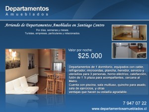 departamentos amoblados en santiago centro Anuncios de Propiedades en Santiago |  Movistar Arena, Fantasilandia, deptos. Amoblados por dias y semanas, stgo , apart hotel, apartamentos, alojamiento, hospedaje, alquiler, amueblados,