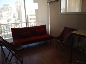 christelle Anuncios de Propiedades en Santiago |  Arriendo muy bonito dpto completamente amoblado metro manuel montt, Ch$650000 todo incluido (gastos comunes, agua, luz, gas, internet, tv)